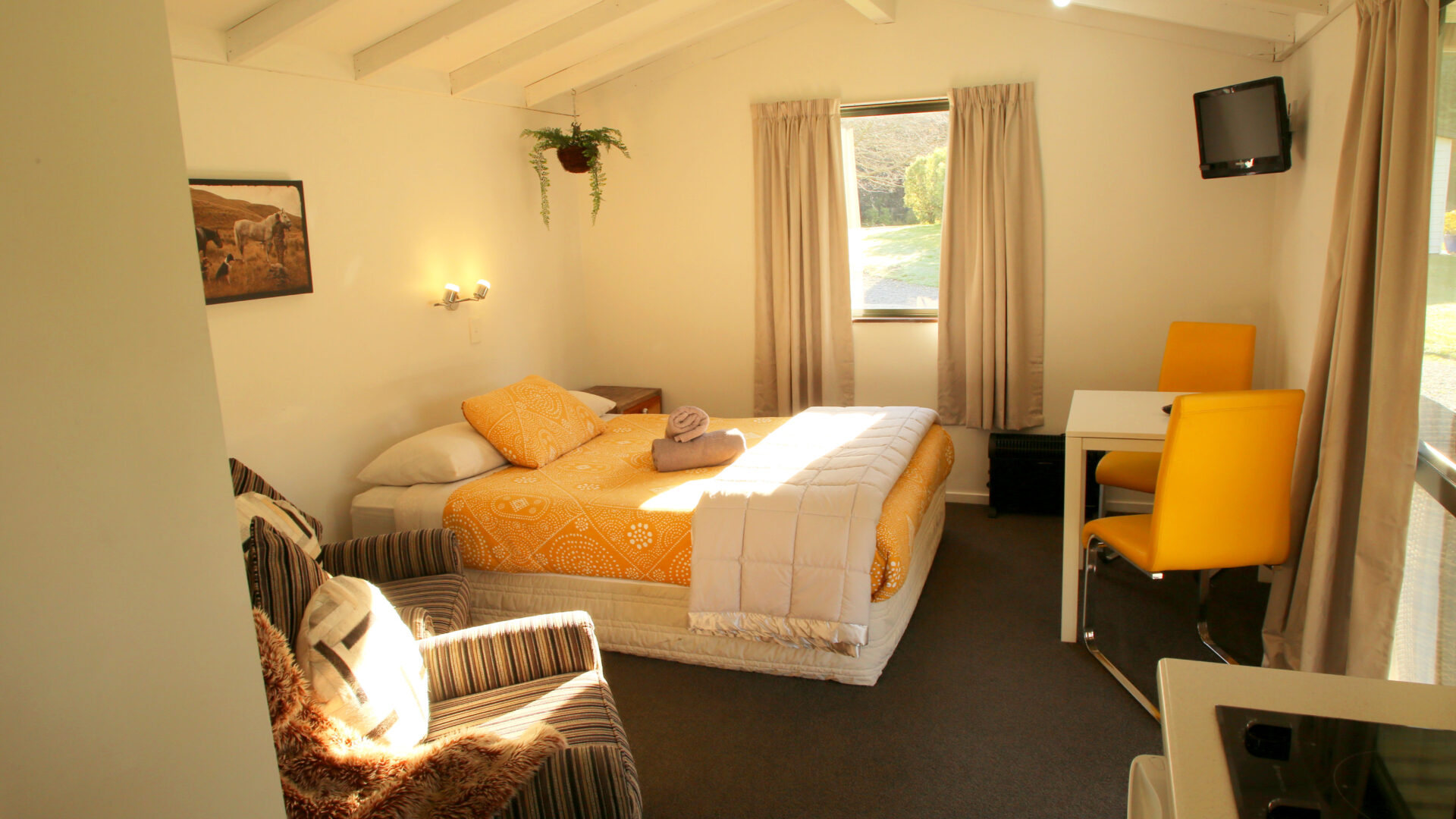 Picton TOP 10 Holiday Park Studio interior 1 Stylish, cosy interior of Picton TOP 10 Holiday Park.